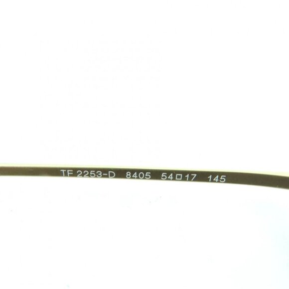 Tiffany & Co Tf2253 T Motif Sunglasses Clear Gray Gold Hardware main image 6
